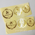 Copper plate paper kraft paper material gift sticker